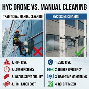 Drone <span class=keywords><strong>de</strong></span> nettoyage professionnel <span class=keywords><strong>pour</strong></span> le lavage des façades <span class=keywords><strong>de</strong></span> bâtiments <span class=keywords><strong>de</strong></span> grande hauteur avec transmission d'images longue distance et module d'évitement d'obstacles - Product Image 4