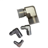 Raccord hydraulique droit haute fiabilité en acier au carbone et acier inoxydable pour pipeline