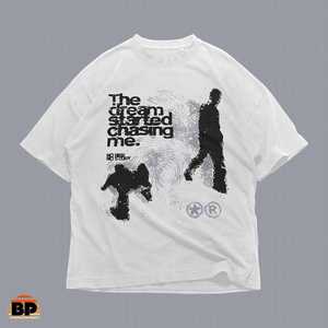 T-Shirt Unisex in Cotone Pesante Stile Y2K Streetwear con Grafica Casual per Amanti dell'Arte e Skater - Product Image 1