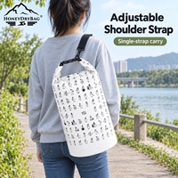 Sac à dos étanche robuste en PVC polymère, personnalisable avec logo OEM, pour trekking alpin, à haute capacité de charge, résistant aux chocs extrêmes