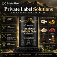 Gummies de Shilajit à Marque Blanche OEM – Nutrition Minérale pour un Mode de Vie Actif – Complément Alimentaire – 60 Unités