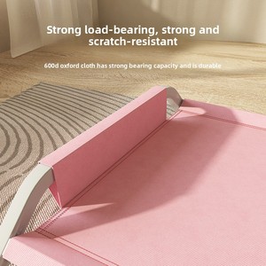 Cama para perros a prueba de humedad para todas las estaciones para acampar Patrón sólido para el cuidado de mascotas fuera del suelo Comercio exterior al por mayor - Product Image 4