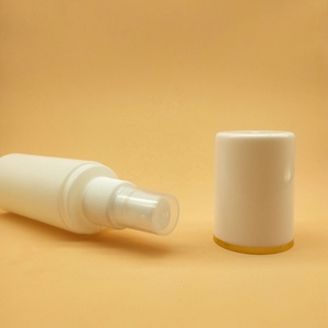 Cosmetic Packaging 30ml 50ml 60ml 80ml 100ml White Spray <b>Bottle</b> Portable HDPE Mist Spray <b>Perfume</b> <b>Bottles</b> - Product Image 2