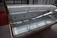 Congélateur vitrine haute performance 1400L sans portes (ouvertes) pour buffet