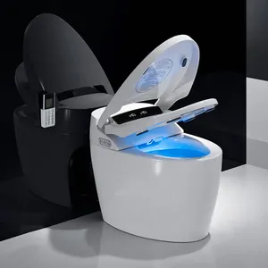 Сифонный Умный Унитаз для ванной, цельный, автоматический датчик, умное биде, Inodoro, Китай