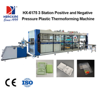 Mesin Thermoforming Otomatis HengXing dengan Motor untuk Lembaran PP/PET/PS/PVC - Kotak Makan Siang & Baki Makanan Beku All-in-One