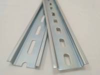 Rail de guidage en acier laminé à froid DIN 357.5 norme EN 60715 avec trous pour disjoncteur/MCB/boîte de distribution, marque T&G