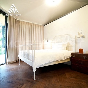 5x8 Grand chapiteau à double crête Luxe Glamping Famille Safari Hôtel Resorts Tente avec salle de bain - Product Image 4