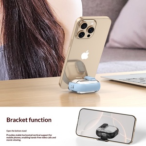 Coque intégrale transparente rigide et souple avec clip de fixation, support, anti-poussière, anti-jaunissement en PC+TPU pour <span class=keywords><strong>Pro</strong></span> 2 3 4, plusieurs couleurs - Product Image 4
