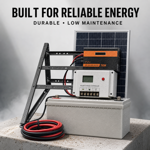 <span class=keywords><strong>ชุด</strong></span>ระบบโซลาร์เซลล์ออฟกริด 300W สำหรับบ้าน พร้อมแบตเตอรี่เจล 200Ah และอิน<span class=keywords><strong>เวอร์</strong></span><span class=keywords><strong>เตอร์</strong></span> MPPT 700W <span class=keywords><strong>ชุด</strong></span>พลังงานแสงอาทิตย์ - Product Image 5