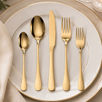 Ensemble de couverts en acier inoxydable 24 pièces avec boîte cadeau pour mariage, hôtel, restaurant, vaisselle de table