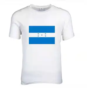 Camiseta eleição personalizada para honduras, cor completa impressão em camiseta de impressão