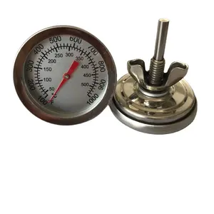 Stainless Steel Barbecue BBQ Smoker Grill Thermometer Temperature Gauge Celsius Household Oven Thermometers
