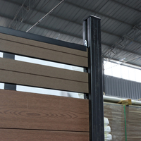 Hete Verkoop Decoratieve Wpc Hek Paneel Voor Buitenbekleding Buiten Waterdicht En Anti-Corrosie Wpc Hek Wandpaneel