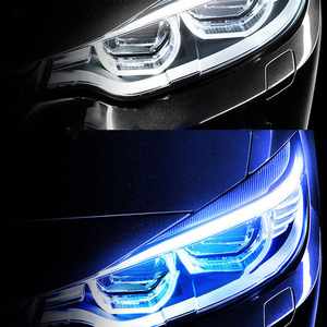 Đèn Chạy Ban Ngày RGB 60/45/30Cm, Đèn Tín Hiệu DRL APP Luces, Dải Đèn LED Cho Bầu Không Khí Xe Hơi - Product Image 3