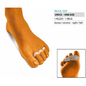 Cojín de Gel para Dedos del Pie OK PED de Tres Anillos, Cómodo para Adultos, Ref. G114 - Product Image 1