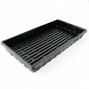 Wholesale plastic nursery plant germination seed starter grow sprouting trays shallow microgreens seedling starting tray