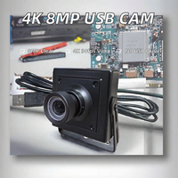 Modul Kamera USB 4K 8MP IMX678 30fps Lensa Industri untuk Visi Komputer Android