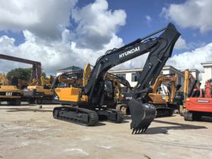 Grande vente Corée Pelle originale d'occasion Hyundai 220HD 220LC-9S Pelle sur chenilles d'occasion 22 tonnes remise à neuf - Product Image 5