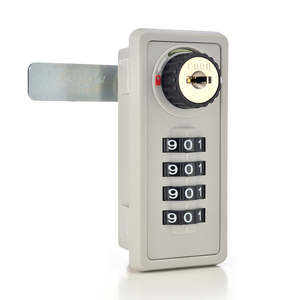 Serrure mécanique sans clé avancée et sécurisée en plastique pour casiers publics de piscine SPA, à code PIN à 4 chiffres, ANSI - Product Image 1