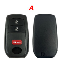 Coque de clé télécommande en promotion pour Toyota Corolla Camry Land Cruiser Prado Hilux RAV4 0020 281451-0020, coque de clé de voiture pour clé VVDI