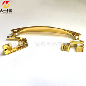 Zinc Alloy Flat Handle 127.5mm X 25.1mm For <b>Drawer</b> Furniture Hardware - Product Image 4
