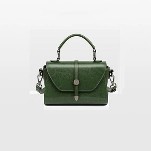 Nouveau style automne 2025 – Sac à main rétro en cuir véritable pour femme, souple, imperméable, polyvalent et tendance, sac à bandoulière simple et décontracté - Product Image 6