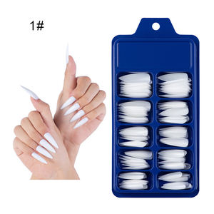 Bailarina profesional para uñas, uñas acrílicas largas de cobertura completa, para mujeres y niñas - Product Image 5