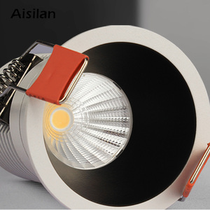 Aisilan mới nhất Mini Trần tại chỗ dẫn xuống Đèn 7W Tủ rượu sâu chống glaredali 0-10V TRIAC Dimmable <span class=keywords><strong>LED</strong></span> lõm Spotlight - Product Image 3