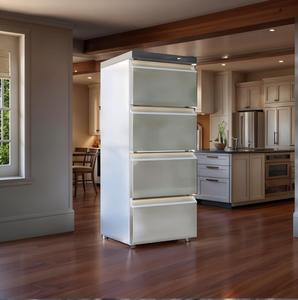 210L Four-Drawer <strong>Built</strong> <strong>in</strong> Drawer <strong>Refrigerator</strong> Freezer Chill Home Meat Drawer for <strong>Refrigerator</strong> - Product Image 5