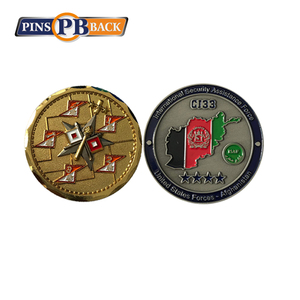 Alta calidad de encargo blanco 2 de desafío monedas de metal - Product Image 5