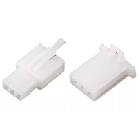Conector Automotriz 3P DJ7031A-2.8-11/21, Conector Automotriz de 3 Orificios 2.8, Piezas de Plástico, Carcasa de Goma Macho y Hembra