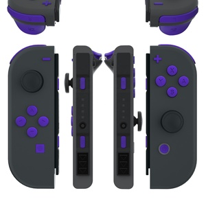Matte UV Dark Purple 21in1 <b>Custom</b> Replacement DIY Button Kits for NS <b>Switch</b> & OLED - Product Image 2