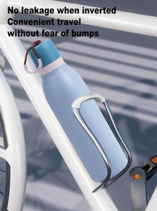 Botella de Agua Deportiva Aislada, Portátil, de Gran Capacidad, con Doble Boquilla, para Ciclismo y Actividades al Aire Libre - Product Image 3