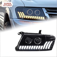 Feux avant LED 12V 35W pour Mitsubishi Pajero V73 V77 V75, feux de jour, clignotants