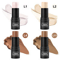 Barra de Contorno e Iluminador 2 en 1 Personalizada, Color y Fragancia a Medida, No Comedogénica, Marca Privada, Maquillaje Profesional 3D