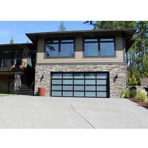 WANJIA Portes sur mesure les plus vendues, étanches, insonorisées, portes enroulables, <span class=keywords><strong>porte</strong></span> <span class=keywords><strong>de</strong></span> <span class=keywords><strong>garage</strong></span> en aluminium et verre - Product Image 3