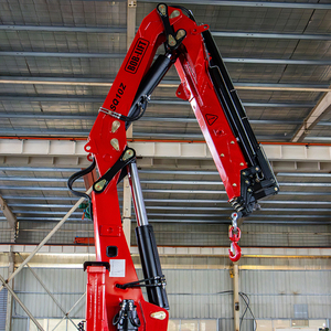Grue articulée Bob-Lift haute efficacité de 10 tonnes, grue de chargement robuste montée sur camion, à vendre - Product Image 1
