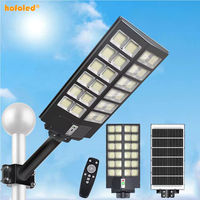 Lámpara Solar Hofoled de 2000W/1000W para Exteriores, con Sensor de Movimiento, Impermeable, Encendido/Apagado Automático, para Jardín y Estacionamiento