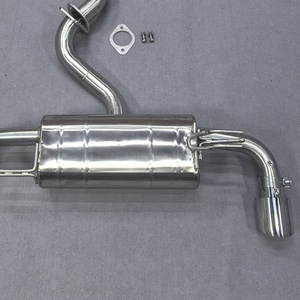 Échappement arrière en acier inoxydable 304 pour Toyota Yaris GR, embouts de 101 mm |   Valve à haut débit / Ajustement direct - Product Image 4