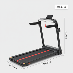 Caminadora Eléctrica Plegable con Prueba de Ritmo Cardíaco, Altavoz Bluetooth y Aplicación, Pantalla LED - Product Image 6