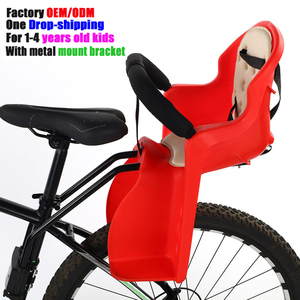 Xe đạp trẻ em chỗ ngồi yên tâm Ghế em bé phía trước và phía sau xe đạp leo núi trẻ em chỗ ngồi với kim loại gắn khung - Product Image 1