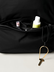 Sac à dos décontracté tendance en polyester recyclé grande capacité pour collège, adolescents, loisirs, unisexe, sac à dos pour ordinateur portable, sac d'école imperméable - Product Image 4