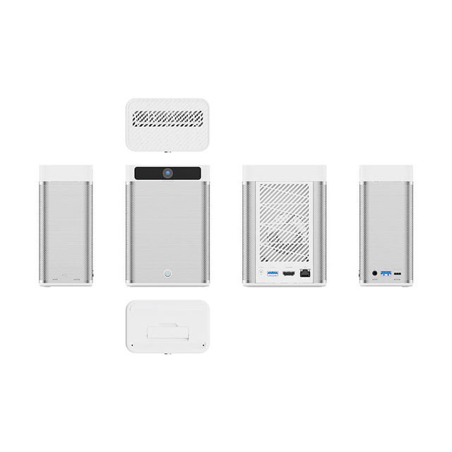 Portable Gamer Mini Pcs Barebone AMD Six-Core Ddr4 Ssd Business Office Gaming Small Box Computer Host Case Mini Pc