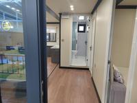 Maison préfabriquée extensible personnalisée en conteneur de 20 pieds ou 40 pieds, cuisine en acier léger, maison portable de luxe, Casas Prefabricadas