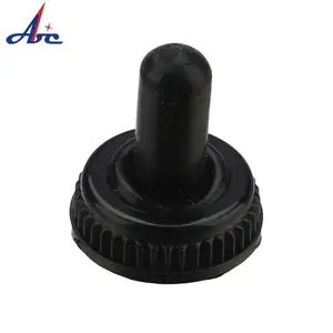 Wholesale Toggle Switch Waterproof Cover 6Mm Black White Rubber Waterproof Car Motorcycle Toggle Switch Cover