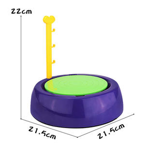 Mini tour de poterie pour enfants, jouet en céramique, activité artisanale, Studio d'artiste avec argile sèche à l'air - Product Image 5