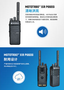วิทยุสื่อสารเคลื่อนที่ดิจิตอล P6600I ป้องกันการระเบิด รองรับ VHF/UHF ระดับการกันน้ำ IPX-8 ระยะ<span class=keywords><strong>การ</strong></span><span class=keywords><strong>สื่อสาร</strong></span> 0-10 กม. - Product Image 4