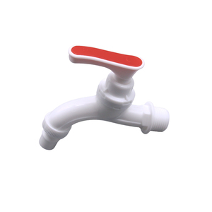 DN15 Streamline Design Bathroom PVC Faucets Modern Plastic 1/2" Water Tap - Product Image 6