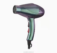 Sèche-cheveux professionnel de salon, moteur électrique AC, chaleur réglable 600W-2400W, buses concentratrices, usage domestique